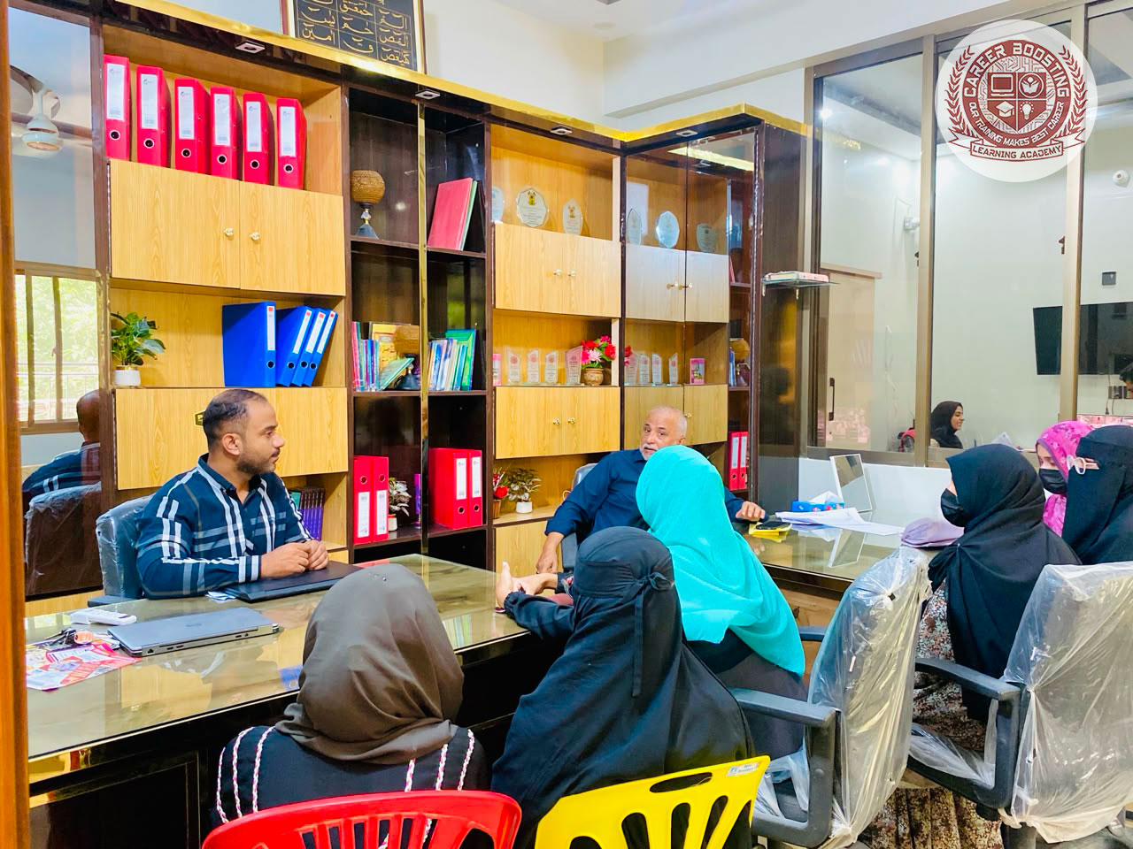 Graphic design training at CBLA